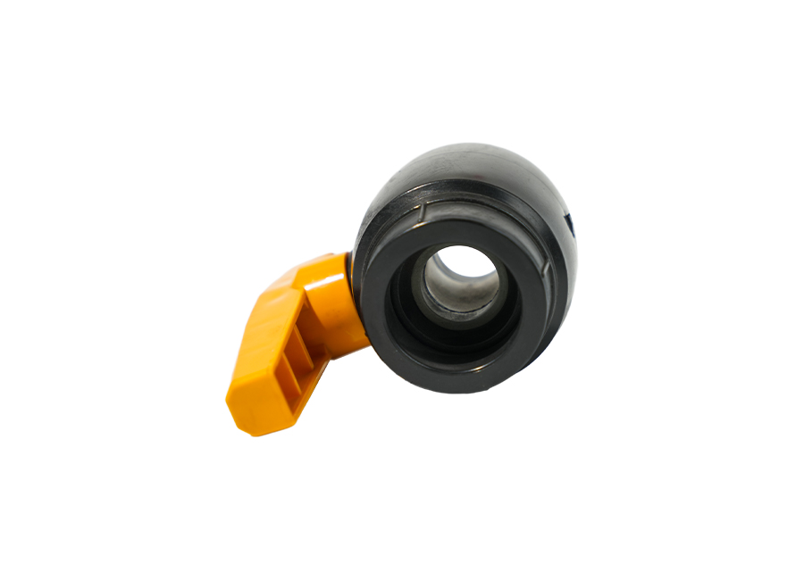 Válvula de esfera com núcleo de aço PE Válvula de esfera com núcleo de aço PE