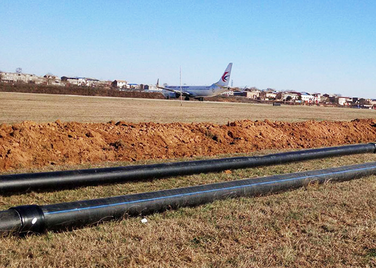 Construção do gasoduto de abastecimento de água Fase I do Aeroporto Internacional de Pequim Daxing 2016